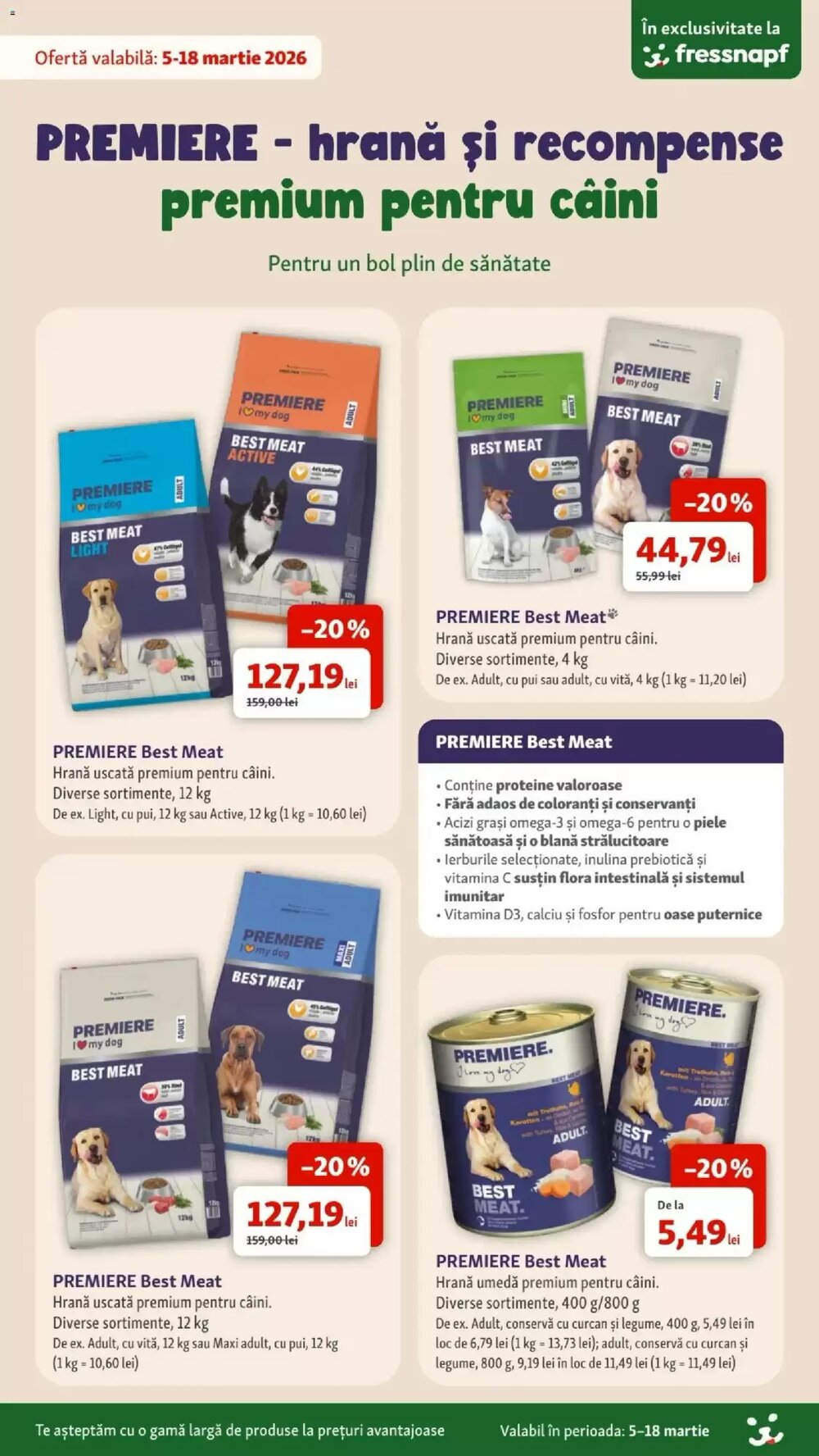 Catalogul cu oferte Fressnapf valabil de la 04.03.2026 - Pagina 12.