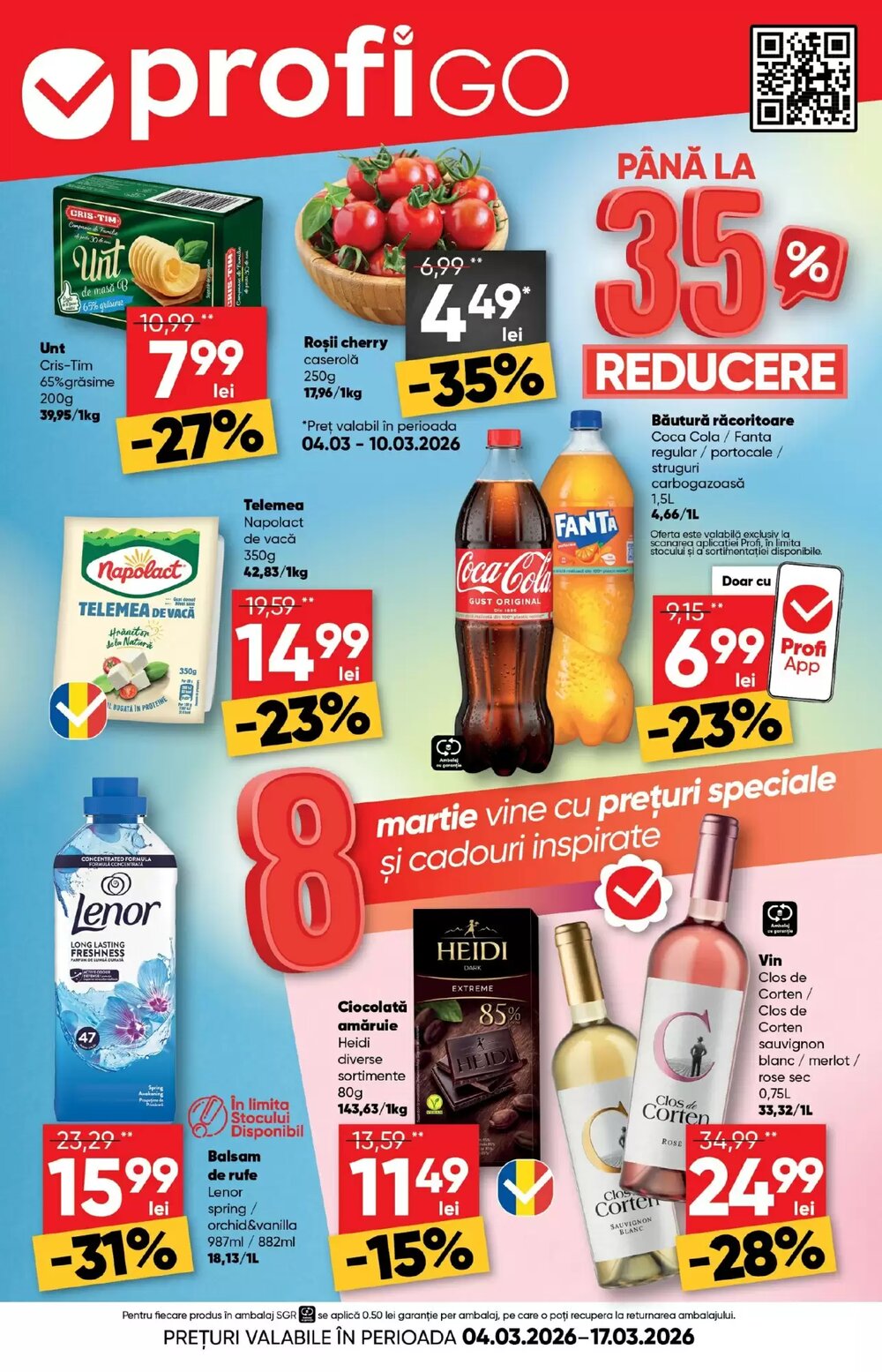 Catalogul cu oferte PROFI valabil de la 04.03.2026 - Pagina 1.