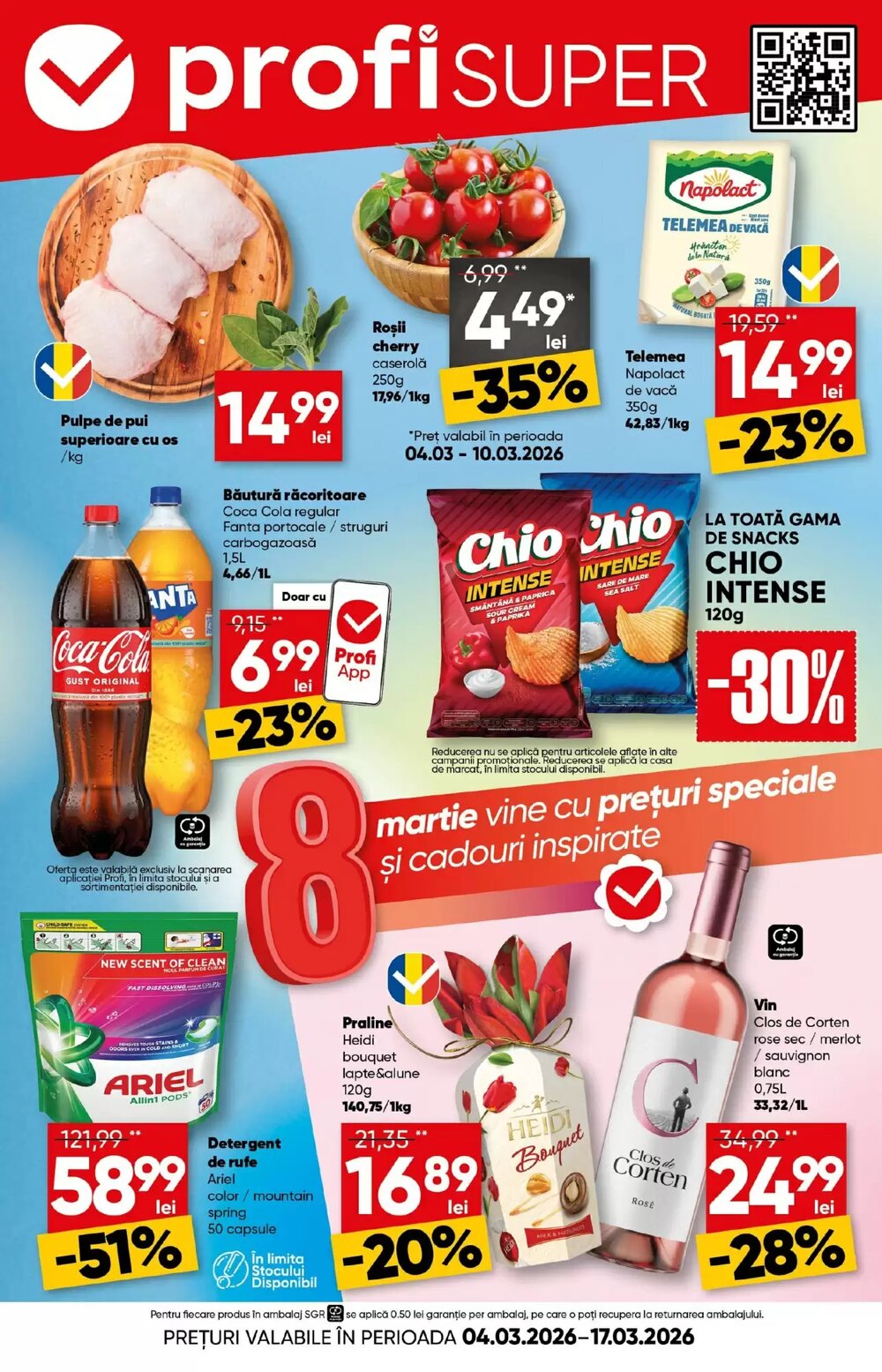 Catalogul cu oferte PROFI valabil de la 04.03.2026 - Pagina 1.