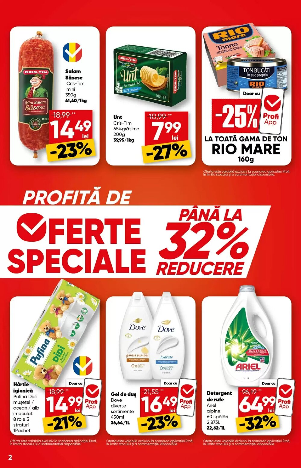 Catalogul cu oferte PROFI valabil de la 04.03.2026 - Pagina 2.