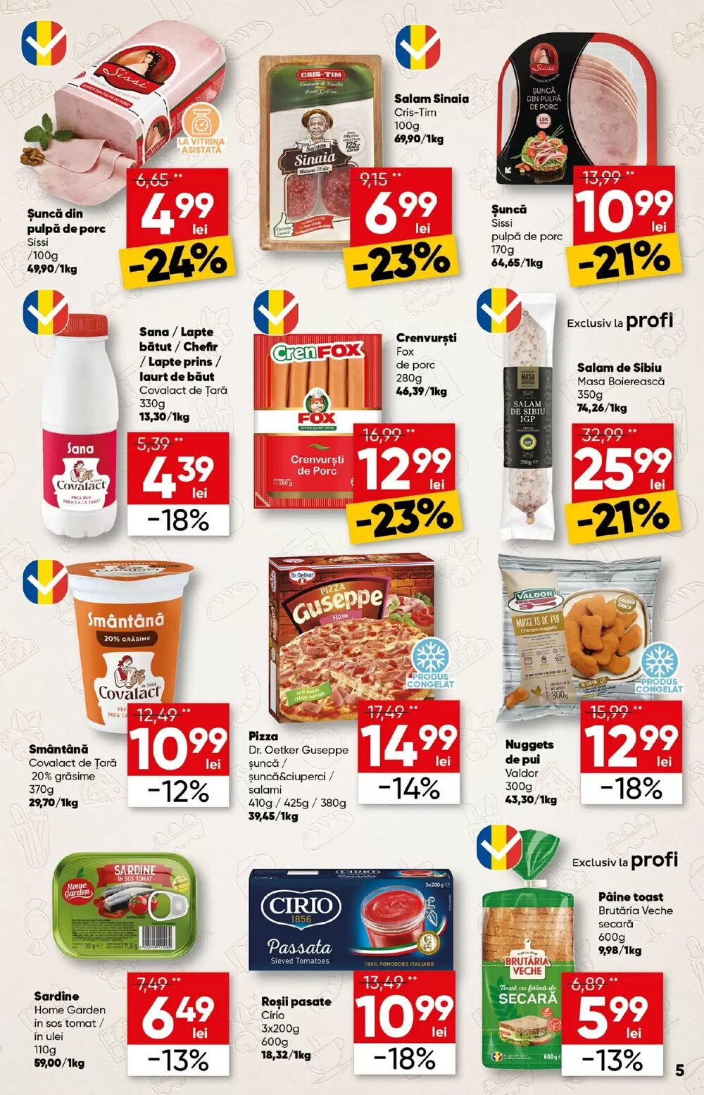 Catalogul cu oferte PROFI valabil de la 04.03.2026 - Pagina 5.