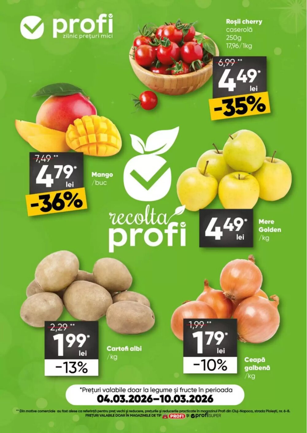 Catalogul cu oferte PROFI valabil de la 04.03.2026 - Pagina 1.