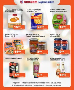 Catalogul cu oferte Unicarm valabil de la 05.03.2026