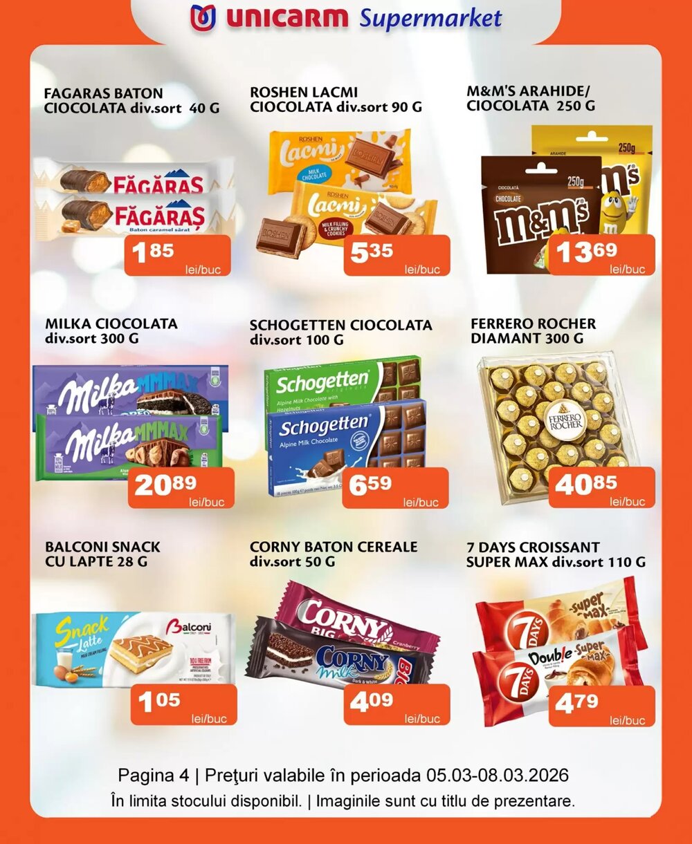 Catalogul cu oferte Unicarm valabil de la 05.03.2026 - Pagina 4.