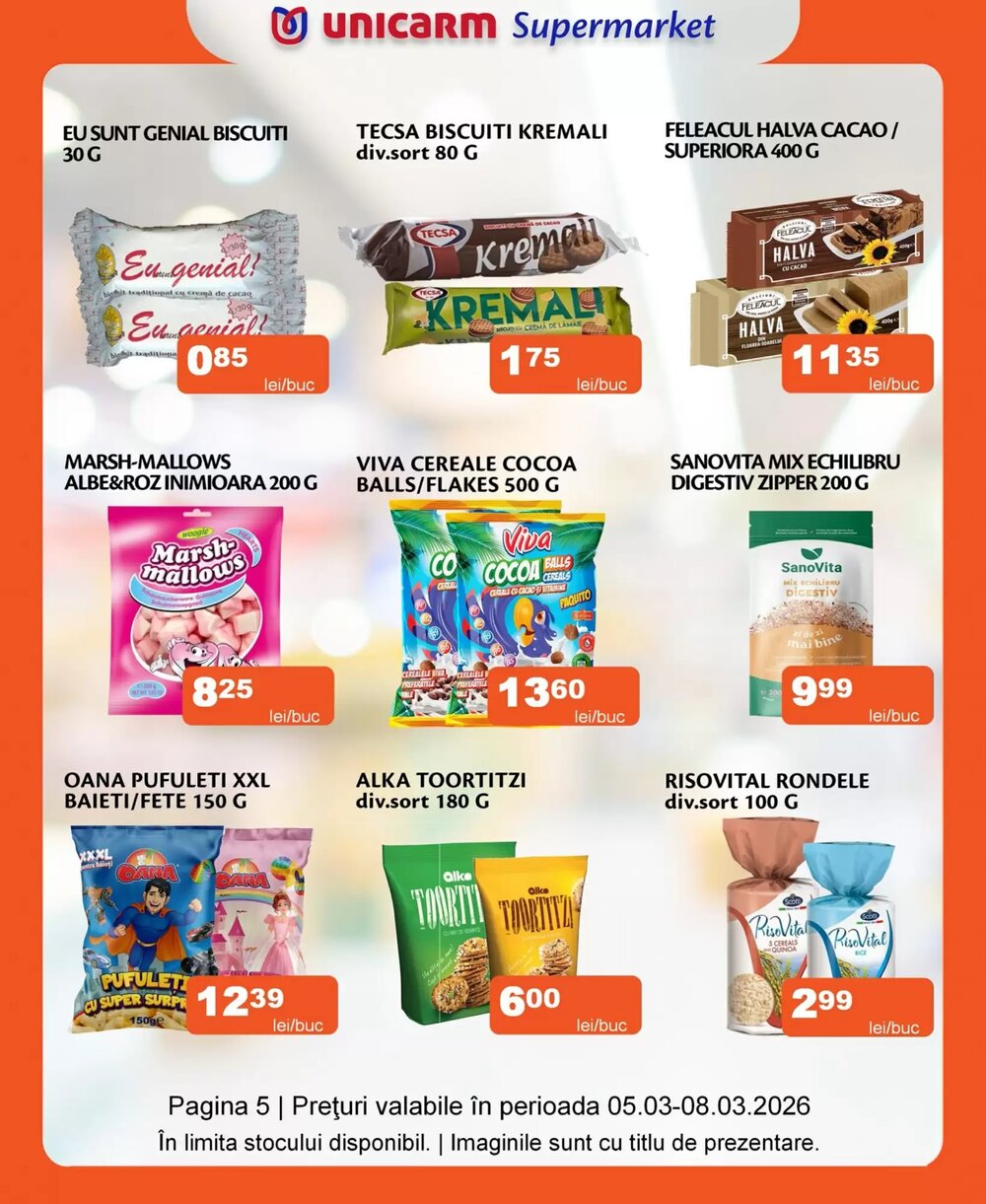 Catalogul cu oferte Unicarm valabil de la 05.03.2026 - Pagina 5.