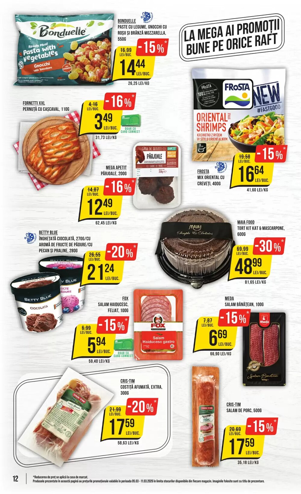 Catalogul cu oferte Mega Image valabil de la 05.03.2026 - Pagina 12.