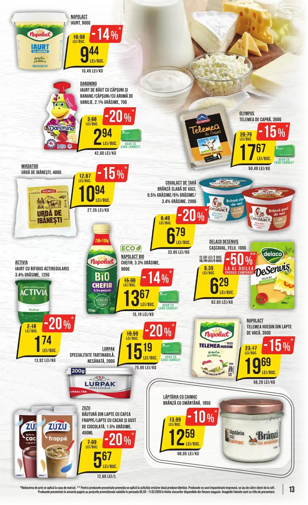 Catalogul cu oferte Mega Image valabil de la 05.03.2026 - Pagina 13.