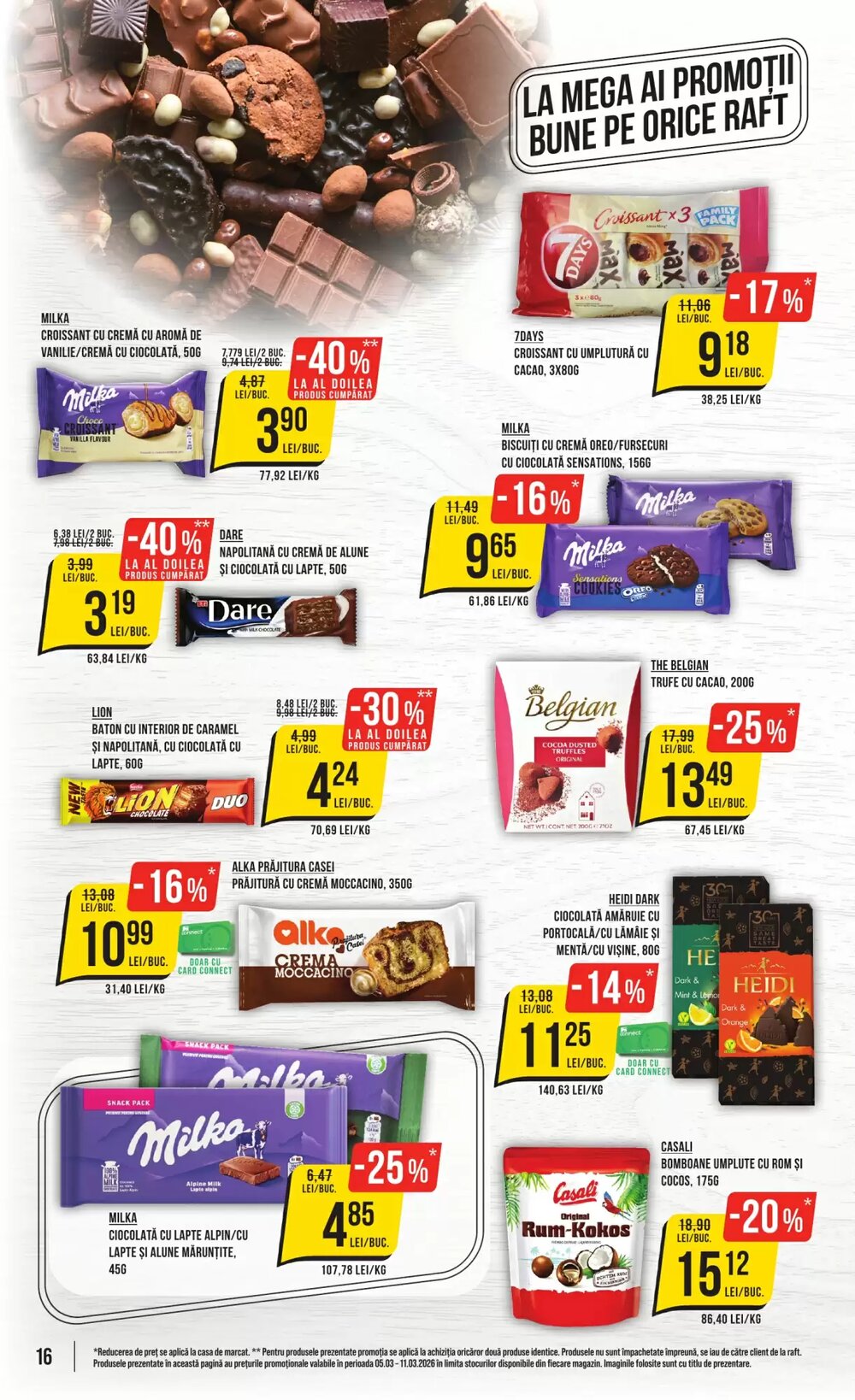 Catalogul cu oferte Mega Image valabil de la 05.03.2026 - Pagina 16.