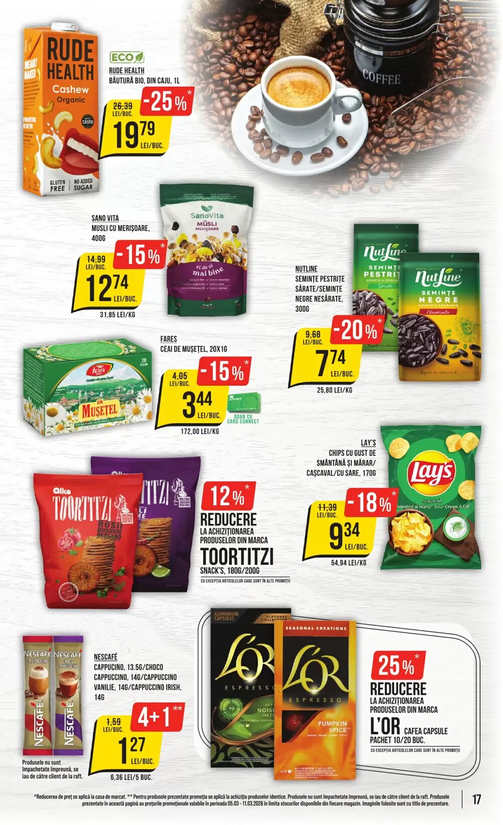 Catalogul cu oferte Mega Image valabil de la 05.03.2026 - Pagina 17.