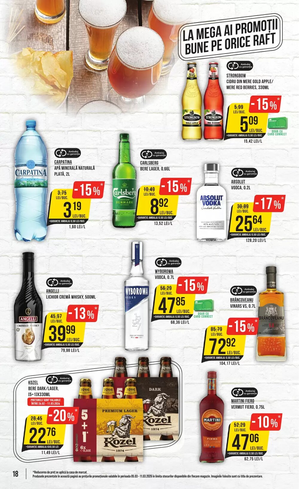 Catalogul cu oferte Mega Image valabil de la 05.03.2026 - Pagina 18.