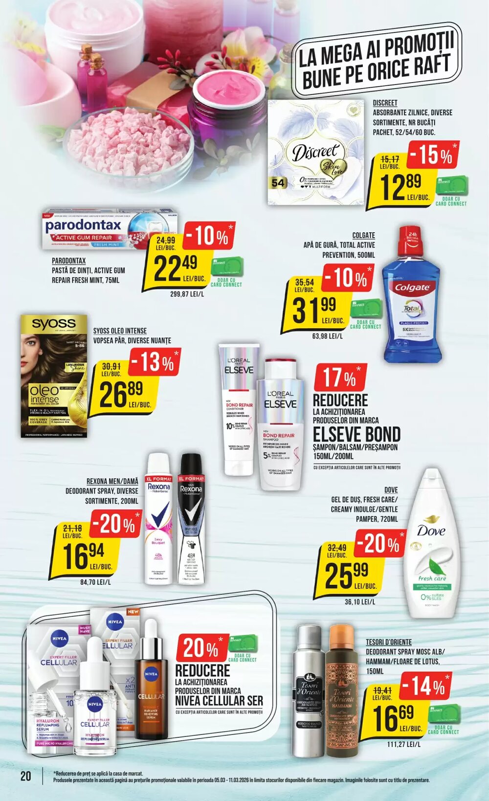 Catalogul cu oferte Mega Image valabil de la 05.03.2026 - Pagina 20.