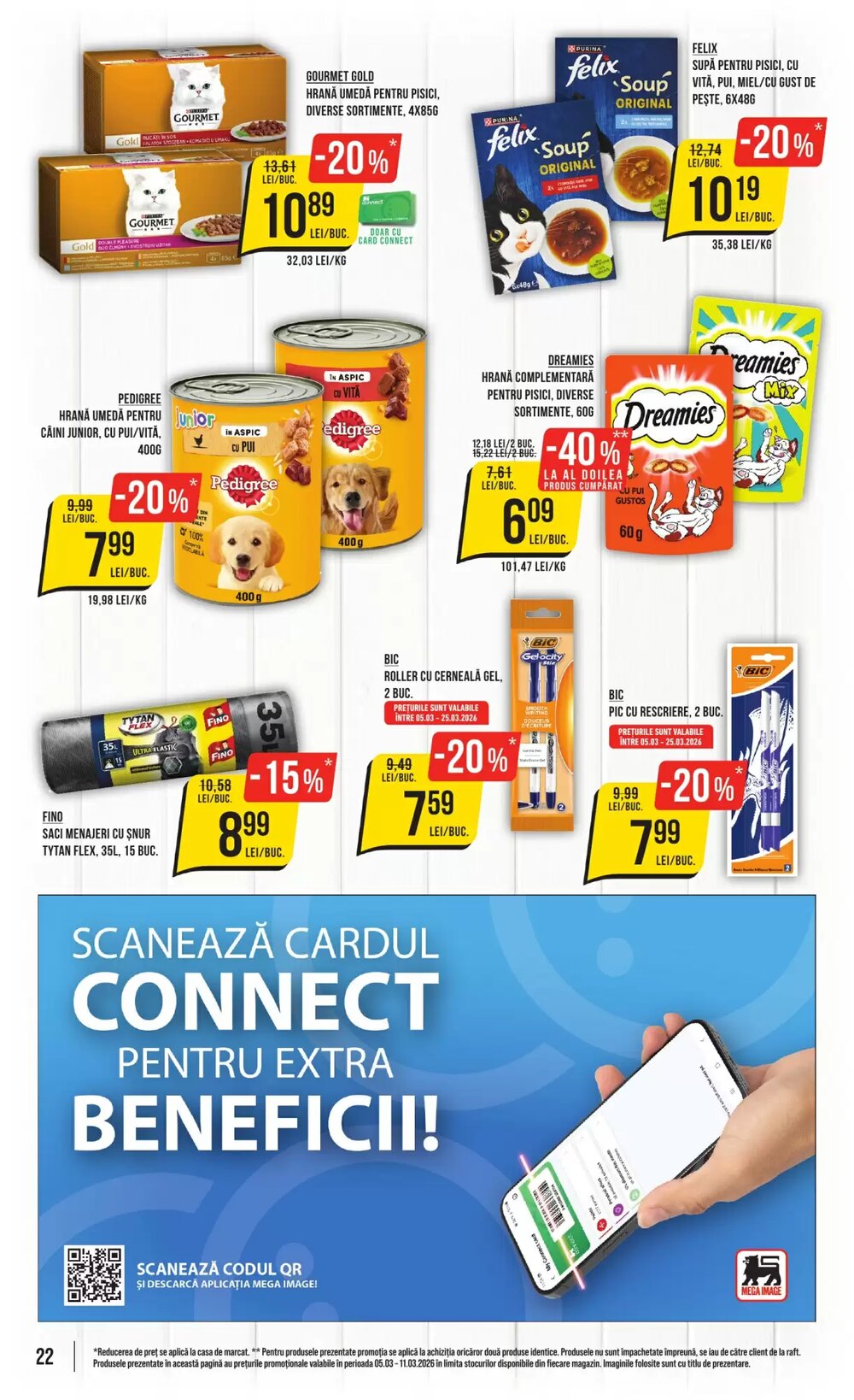 Catalogul cu oferte Mega Image valabil de la 05.03.2026 - Pagina 22.