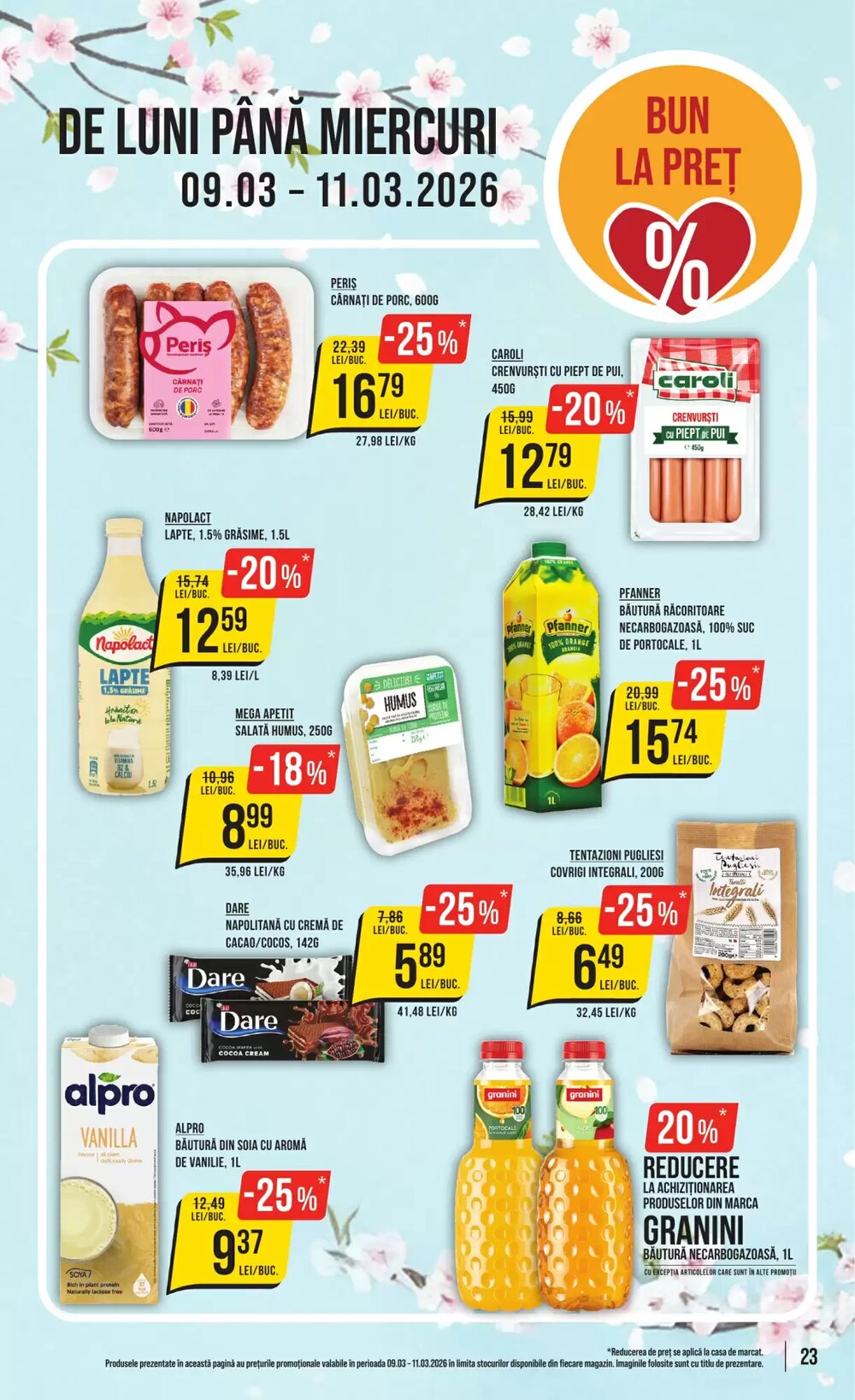 Catalogul cu oferte Mega Image valabil de la 05.03.2026 - Pagina 23.