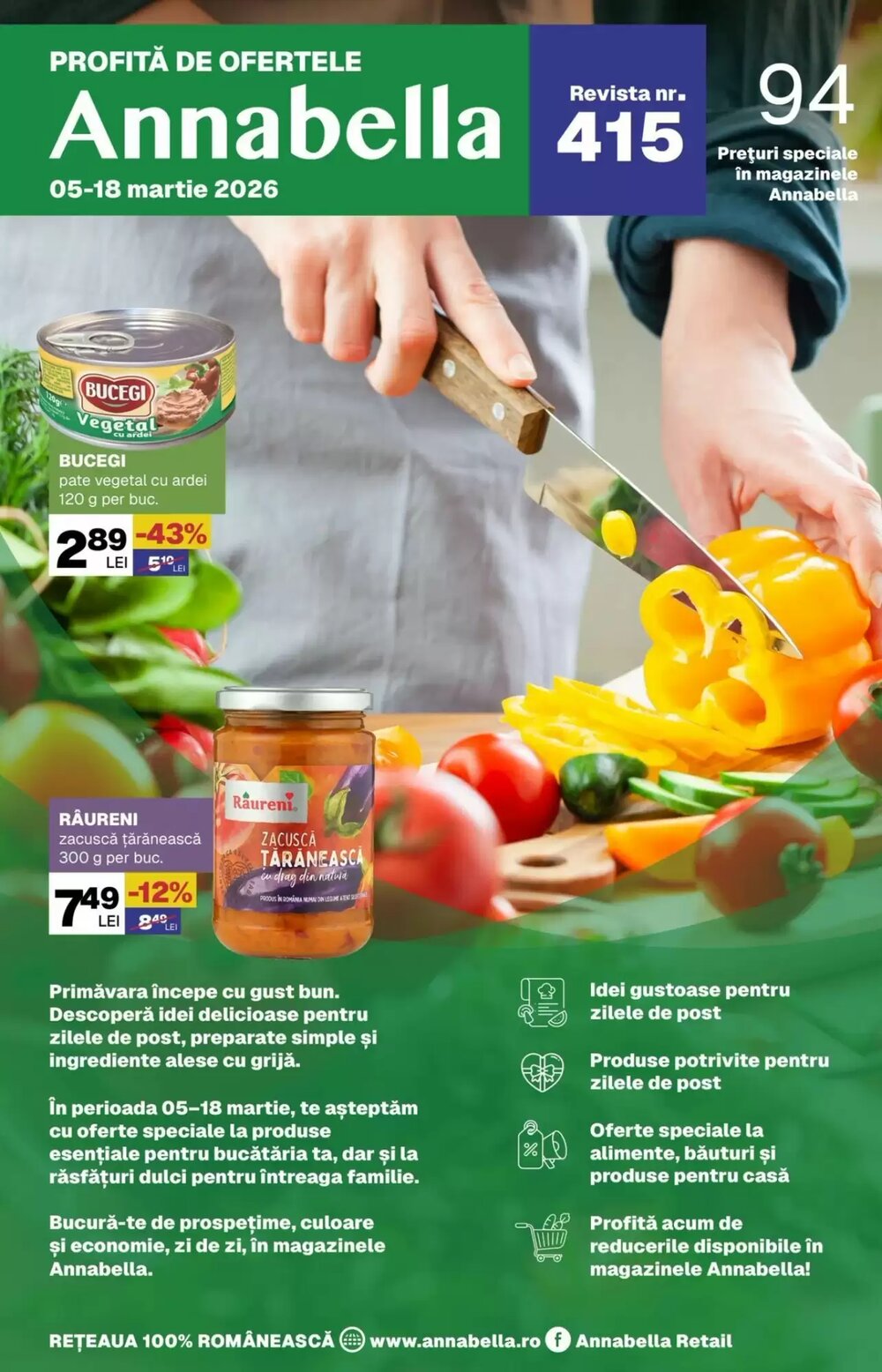 Catalogul cu oferte Annabella valabil de la 05.03.2026 - Pagina 1.