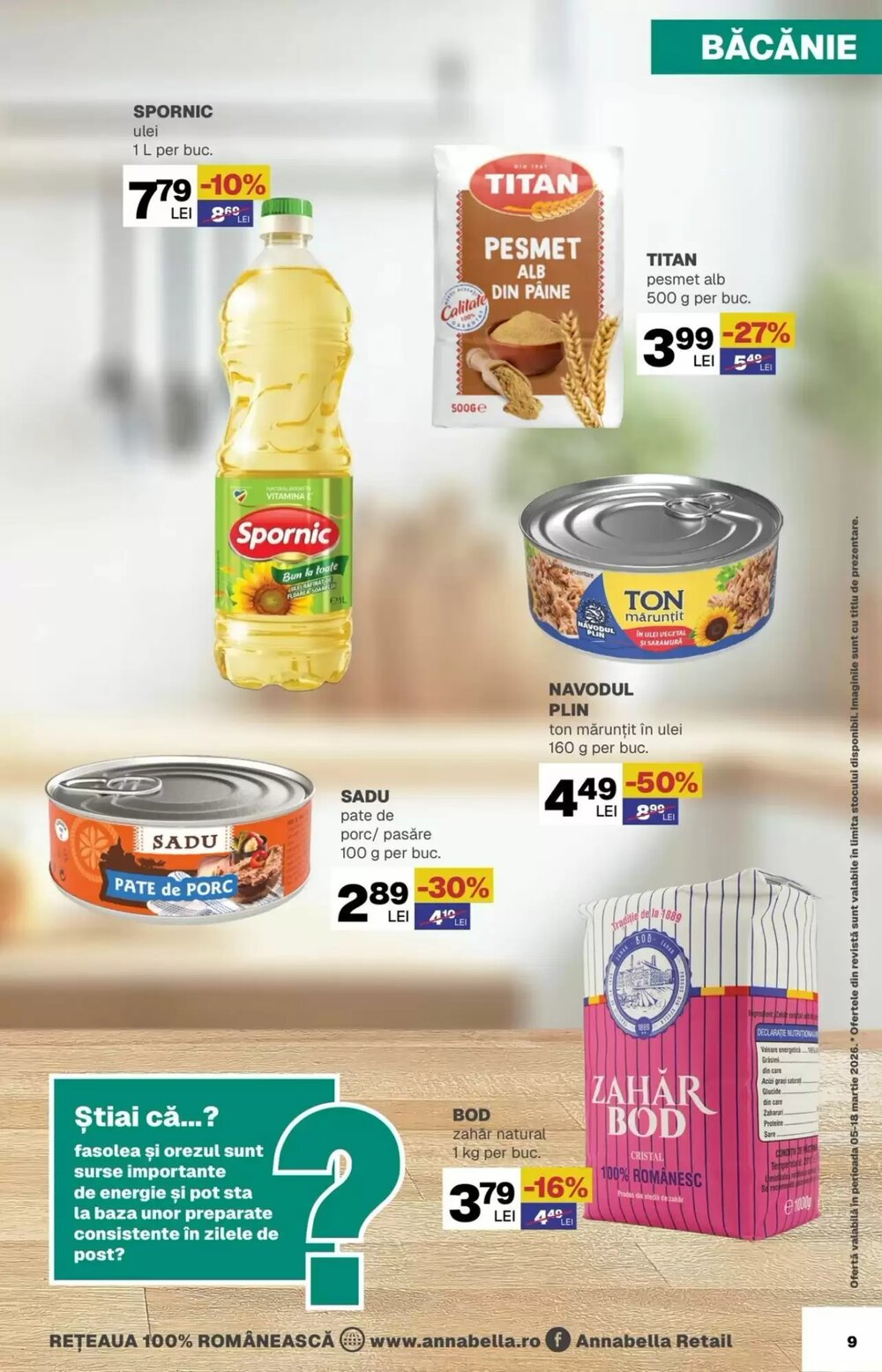Catalogul cu oferte Annabella valabil de la 05.03.2026 - Pagina 9.
