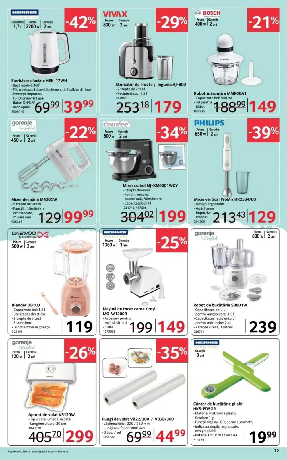Catalogul cu oferte Selgros valabil de la 05.03.2026 - Pagina 15.