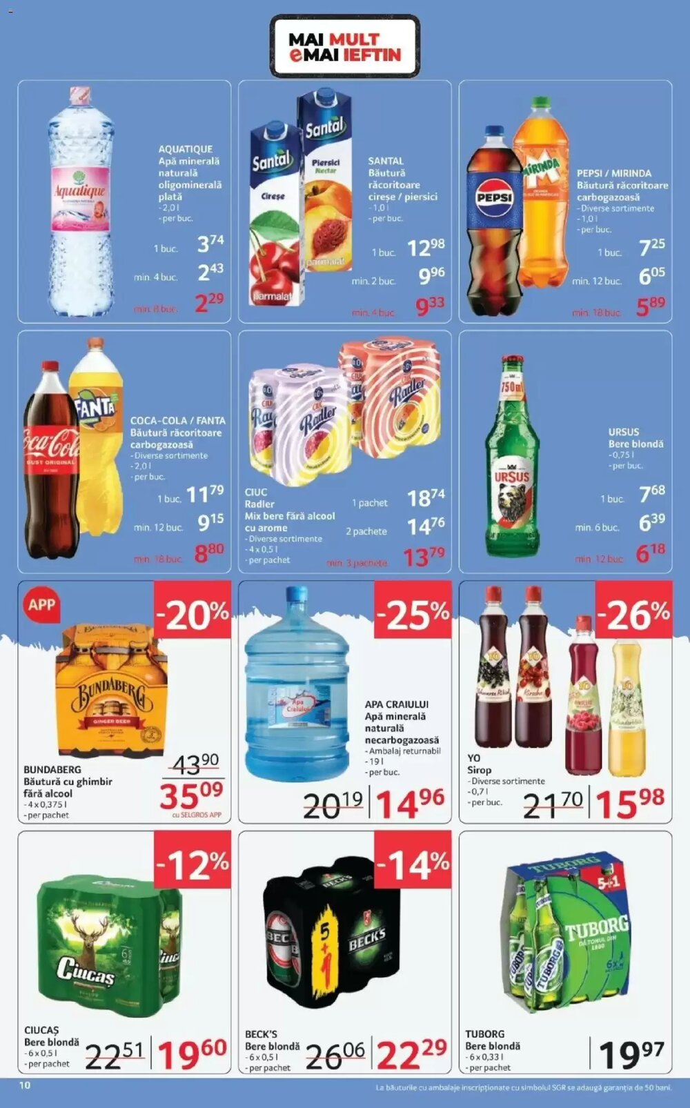 Catalogul cu oferte Selgros valabil de la 05.03.2026 - Pagina 10.