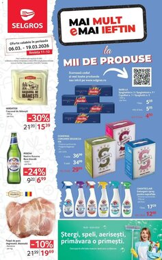 Catalogul cu oferte Selgros valabil de la 05.03.2026