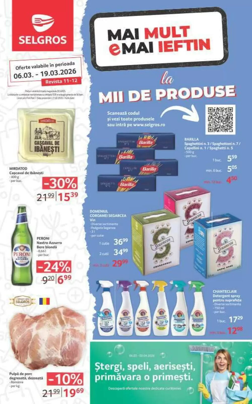 Catalogul cu oferte Selgros valabil de la 06.03.2026 - Pagina 1.