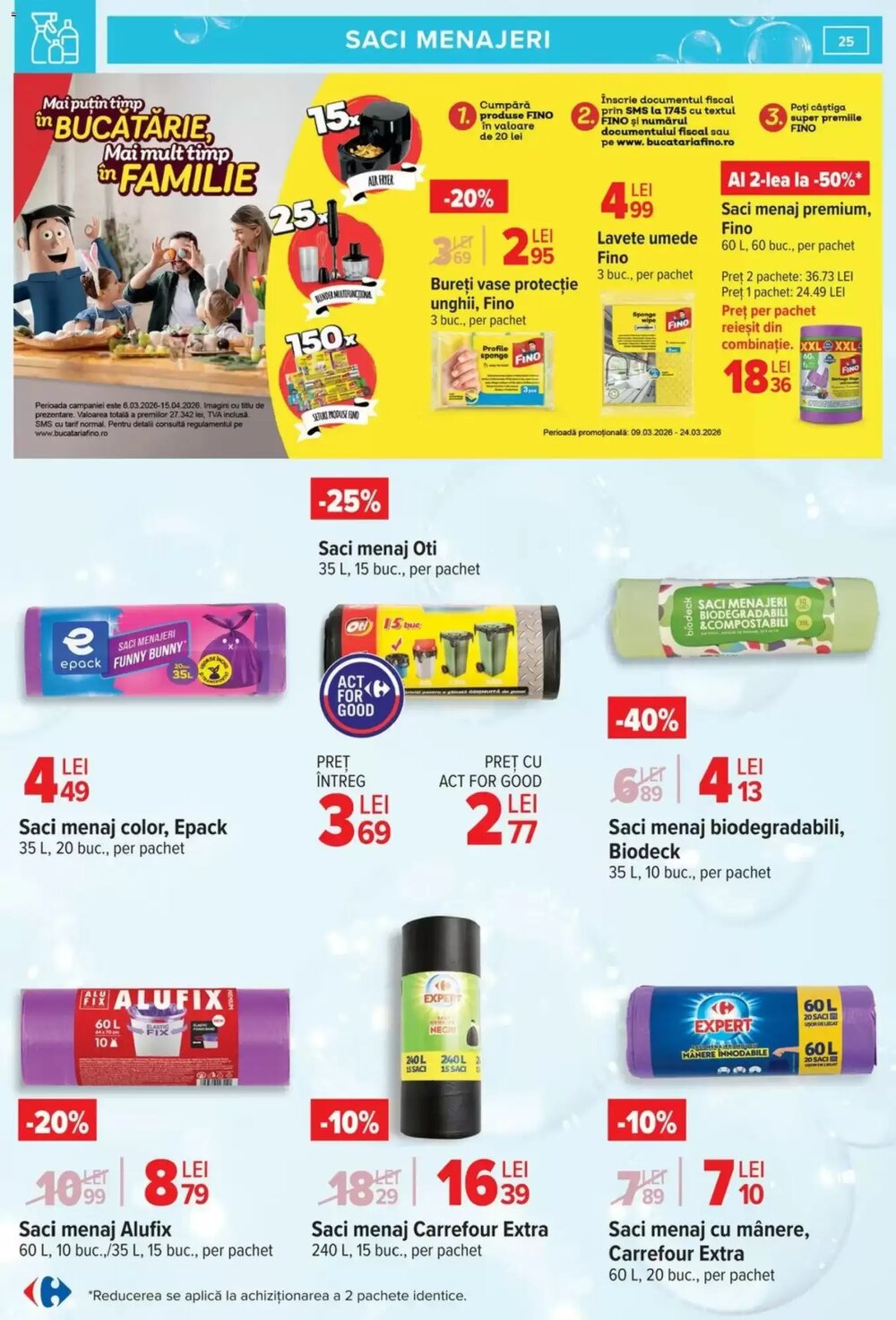 Catalogul cu oferte Carrefour valabil de la 08.03.2026 - Pagina 25.