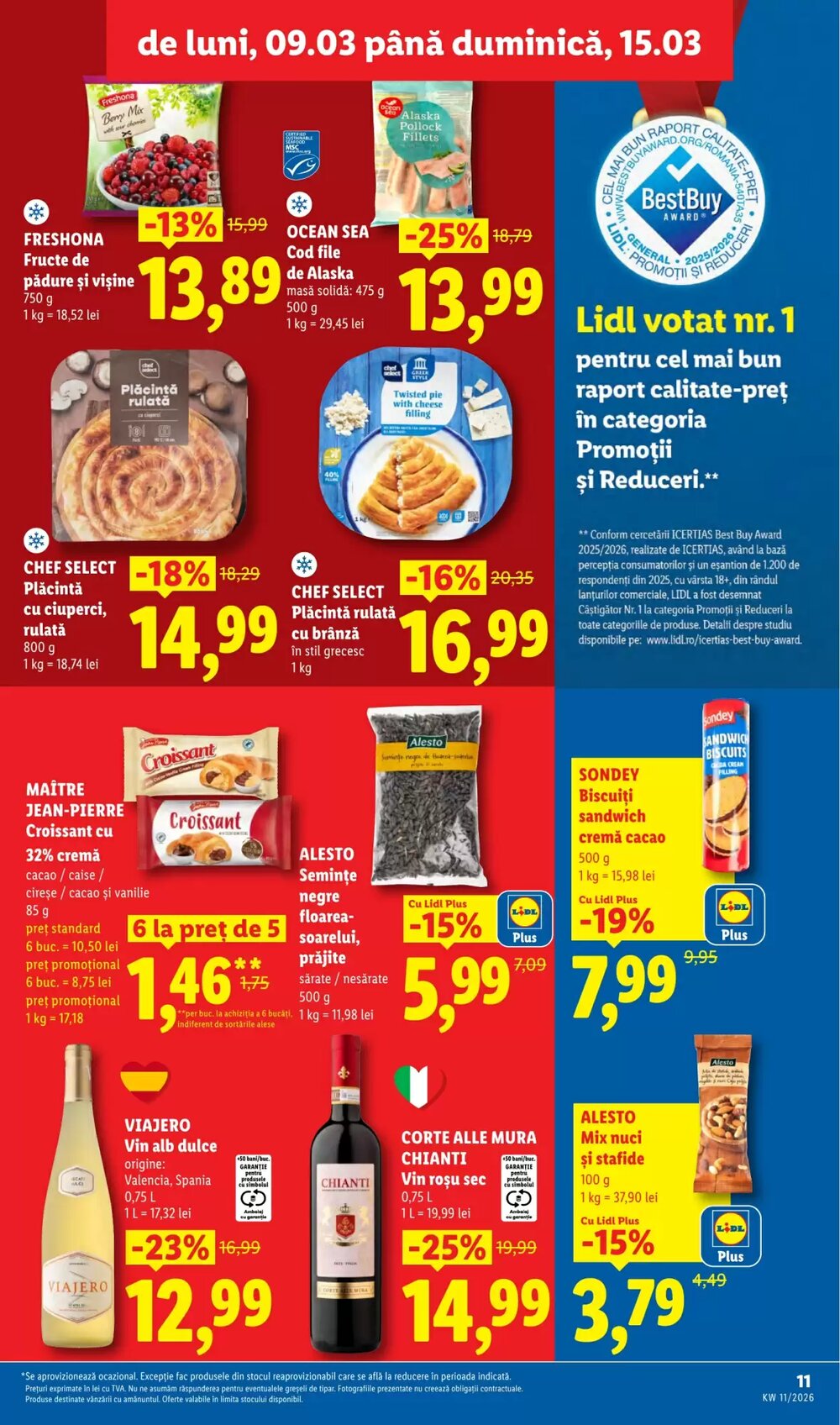 Catalogul cu oferte Lidl valabil de la 09.03.2026 - Pagina 11.