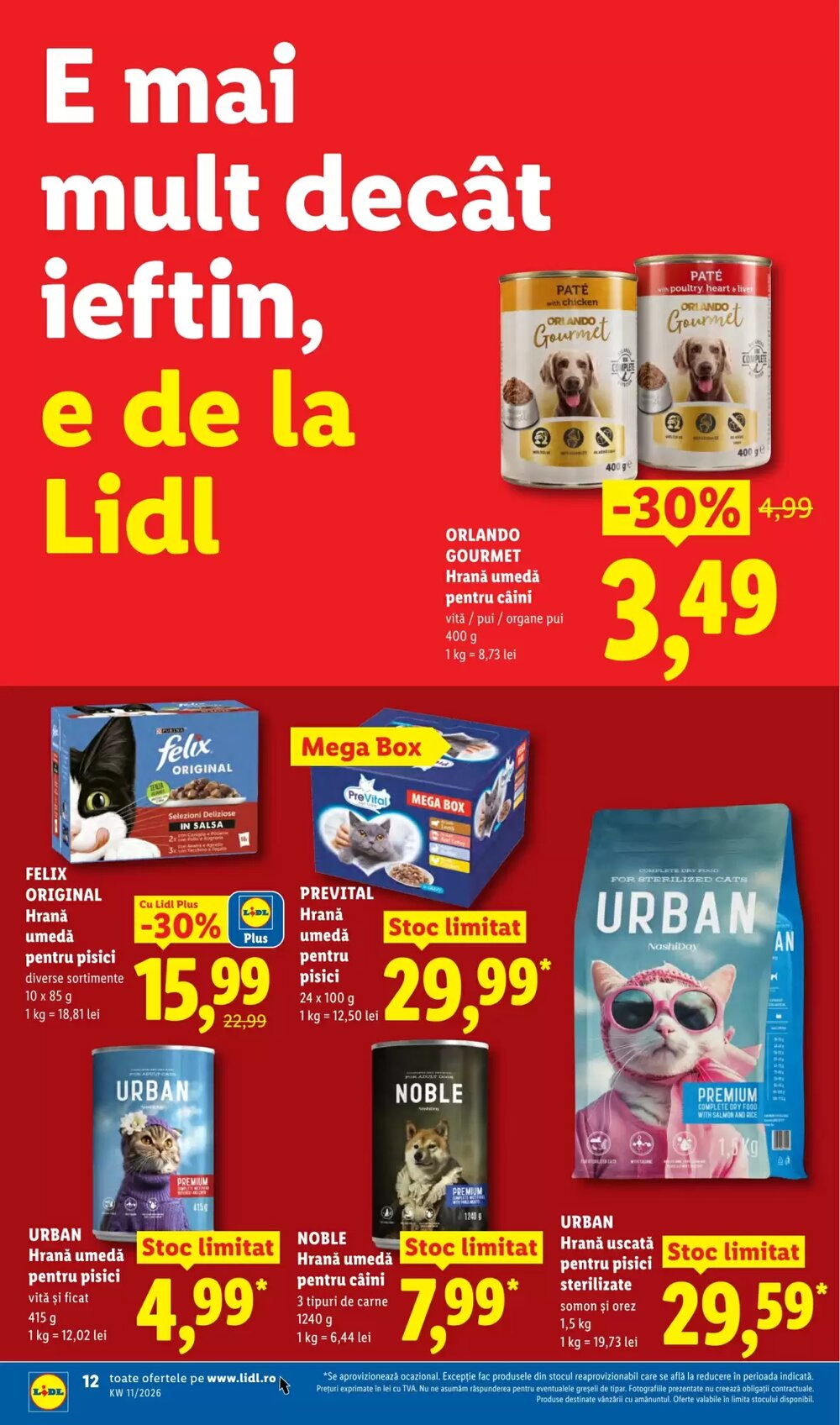 Catalogul cu oferte Lidl valabil de la 09.03.2026 - Pagina 12.