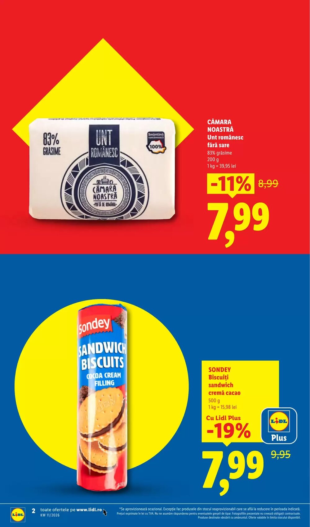 Catalogul cu oferte Lidl valabil de la 09.03.2026 - Pagina 2.
