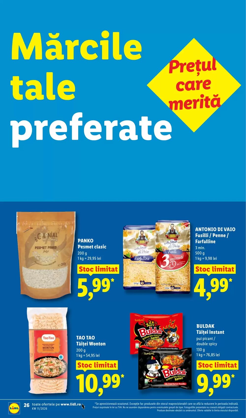 Catalogul cu oferte Lidl valabil de la 09.03.2026 - Pagina 26.