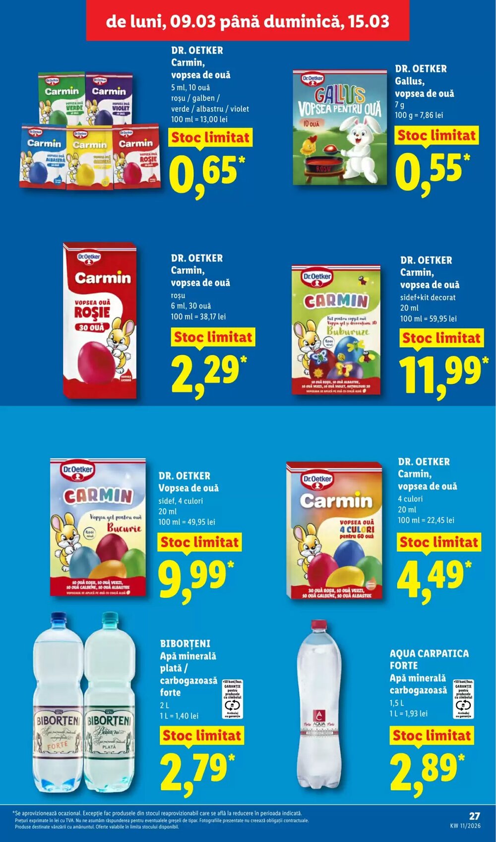 Catalogul cu oferte Lidl valabil de la 09.03.2026 - Pagina 27.