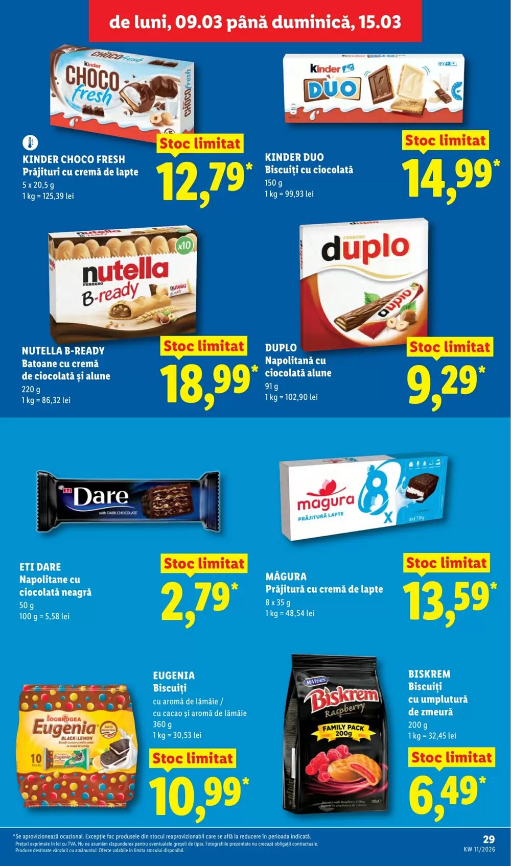 Catalogul cu oferte Lidl valabil de la 09.03.2026 - Pagina 29.