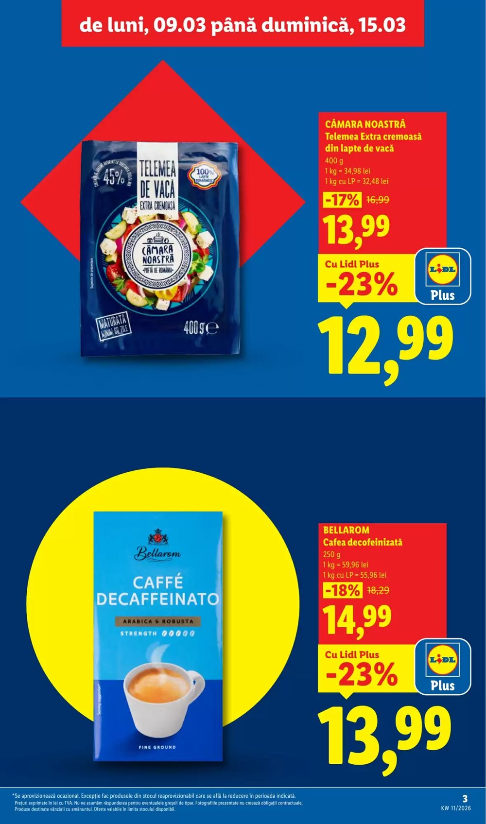 Catalogul cu oferte Lidl valabil de la 09.03.2026 - Pagina 3.