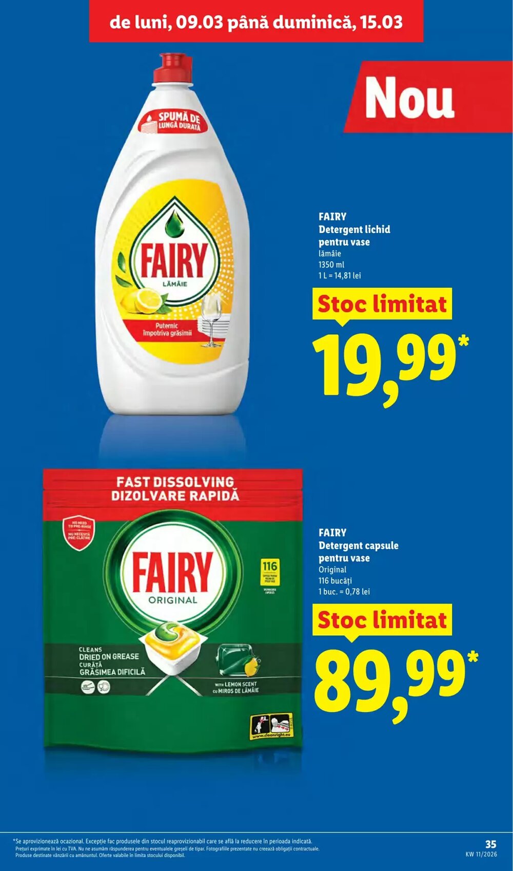 Catalogul cu oferte Lidl valabil de la 09.03.2026 - Pagina 35.