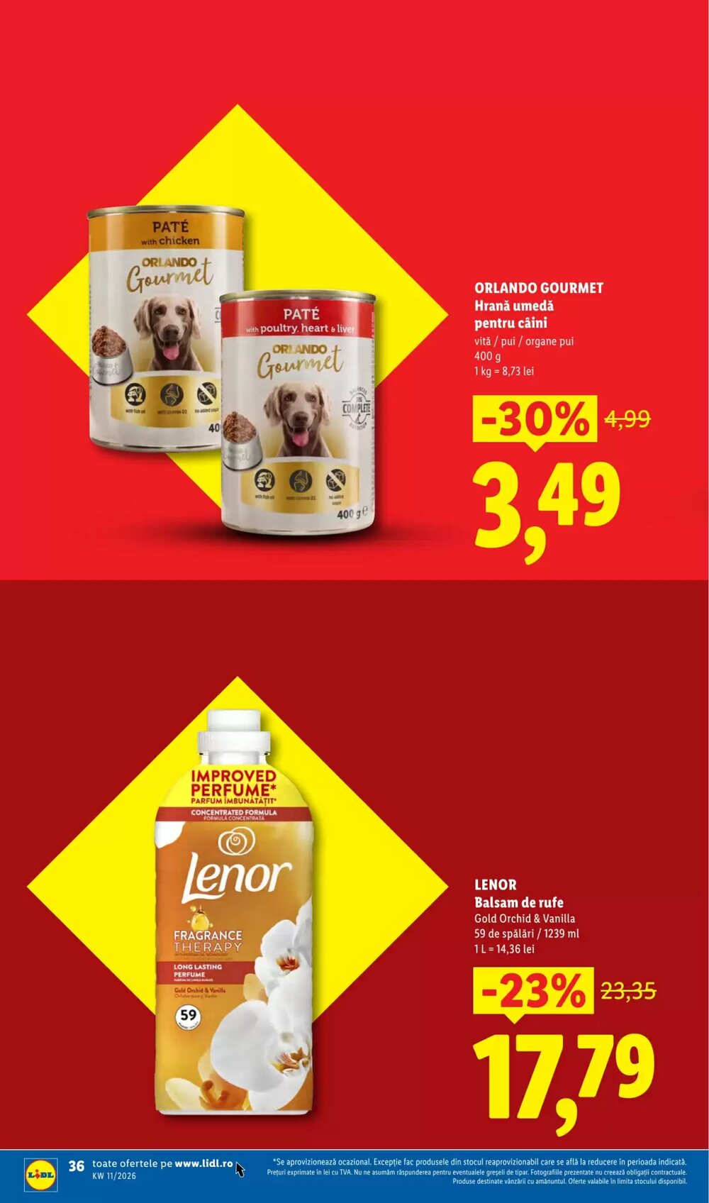 Catalogul cu oferte Lidl valabil de la 09.03.2026 - Pagina 36.