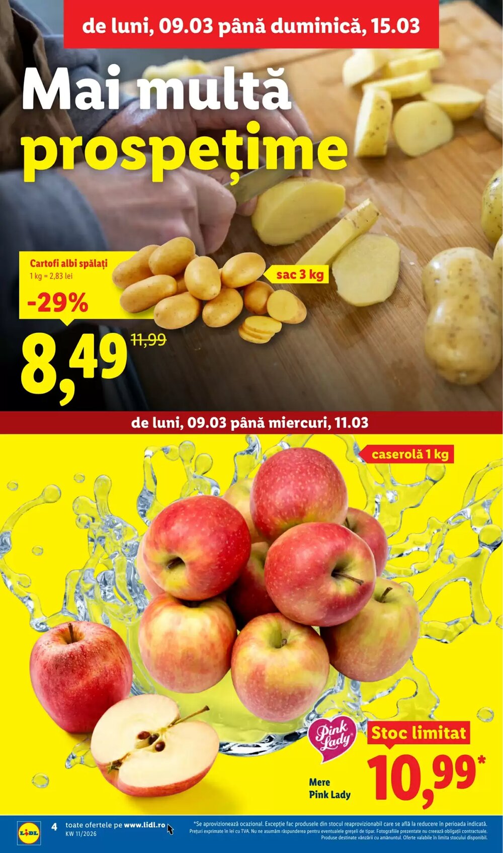 Catalogul cu oferte Lidl valabil de la 09.03.2026 - Pagina 4.