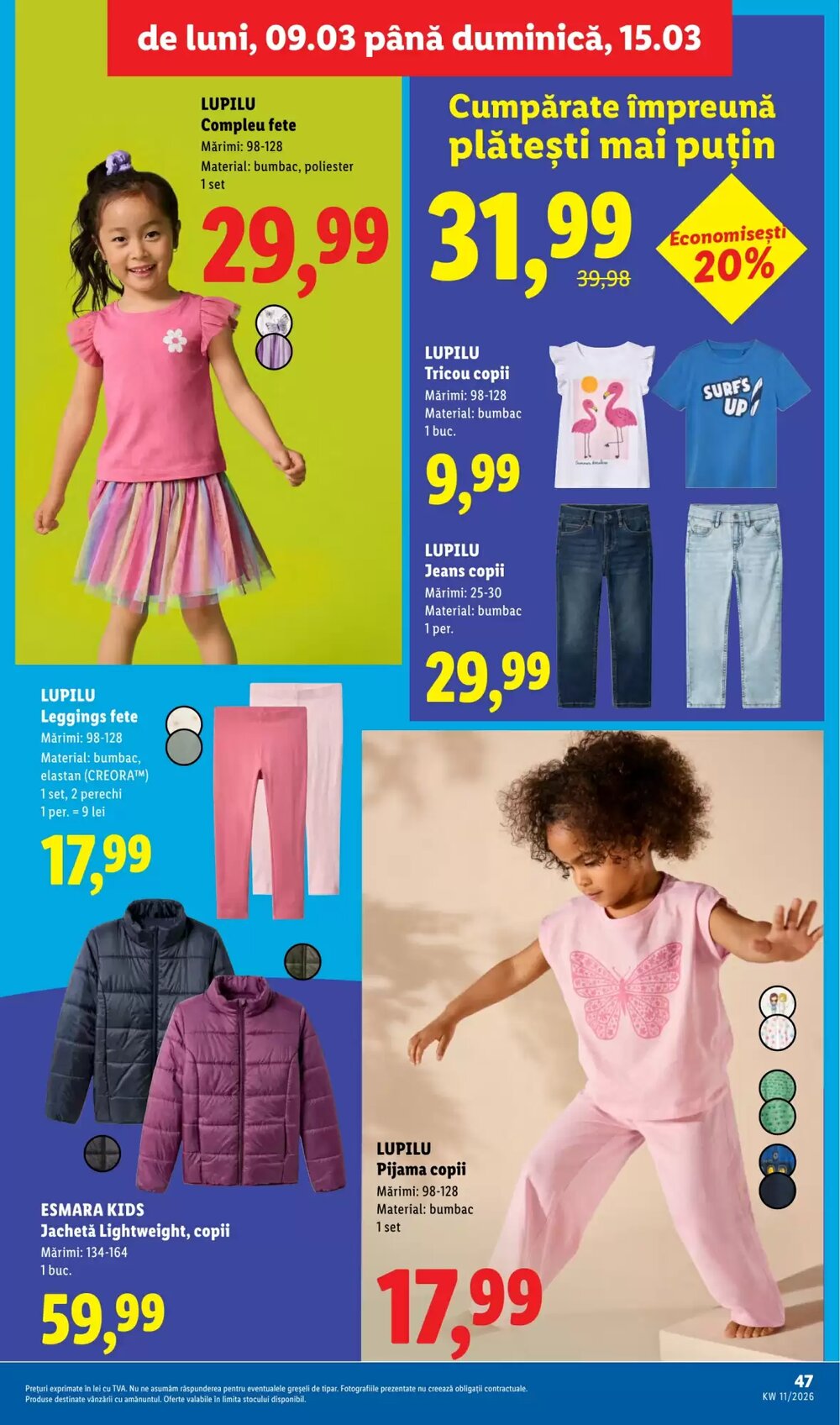 Catalogul cu oferte Lidl valabil de la 09.03.2026 - Pagina 47.