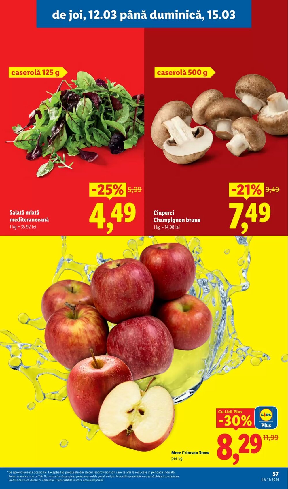 Catalogul cu oferte Lidl valabil de la 09.03.2026 - Pagina 57.