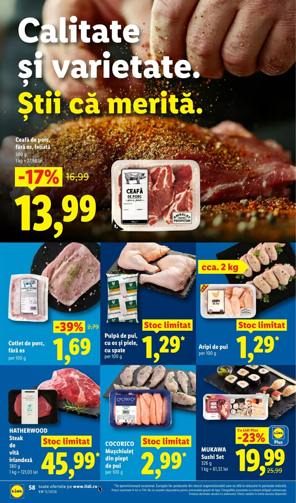Catalogul cu oferte Lidl valabil de la 09.03.2026 - Pagina 58.
