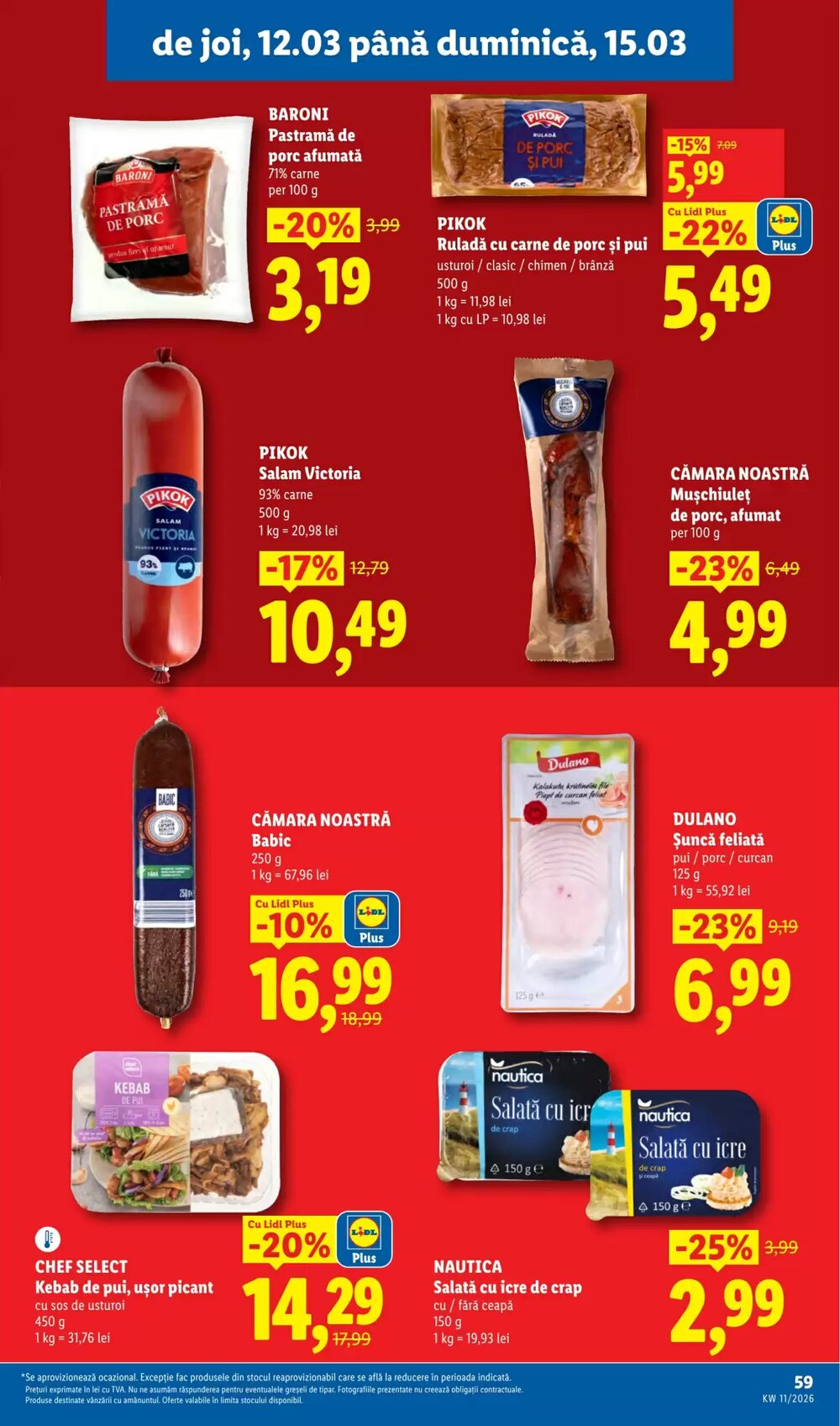 Catalogul cu oferte Lidl valabil de la 09.03.2026 - Pagina 59.
