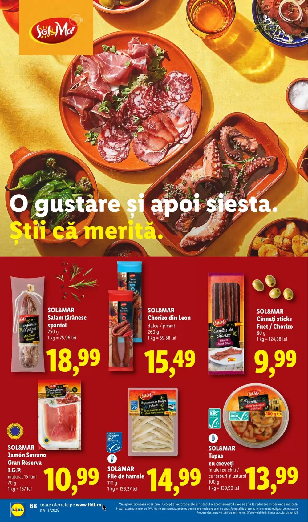 Catalogul cu oferte Lidl valabil de la 09.03.2026 - Pagina 68.