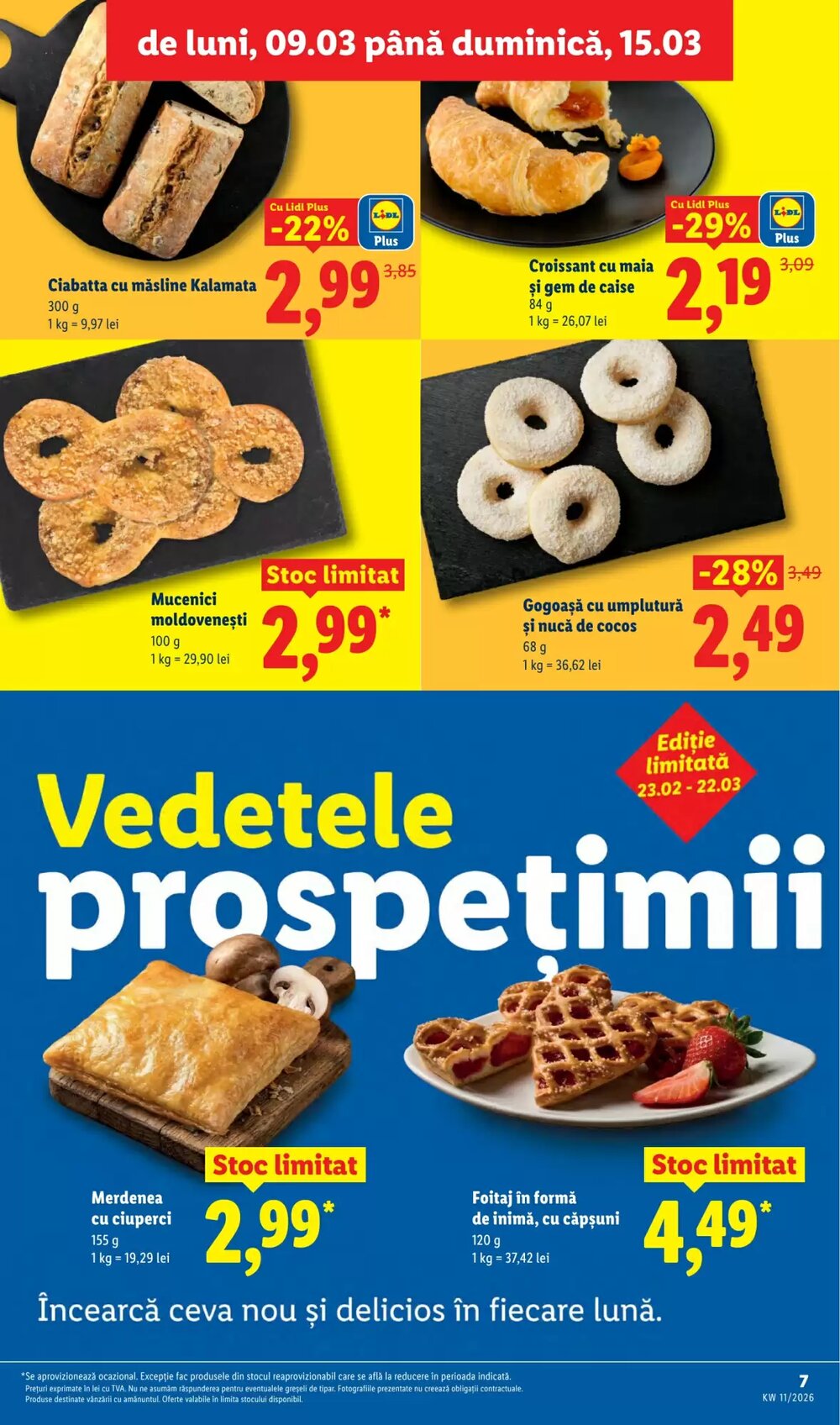 Catalogul cu oferte Lidl valabil de la 09.03.2026 - Pagina 7.