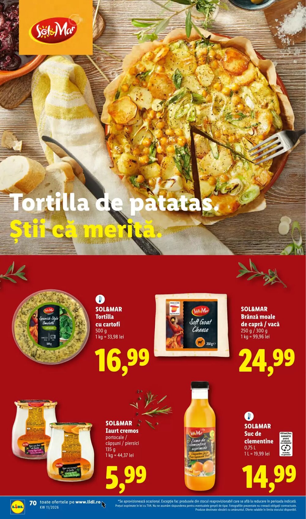 Catalogul cu oferte Lidl valabil de la 09.03.2026 - Pagina 70.