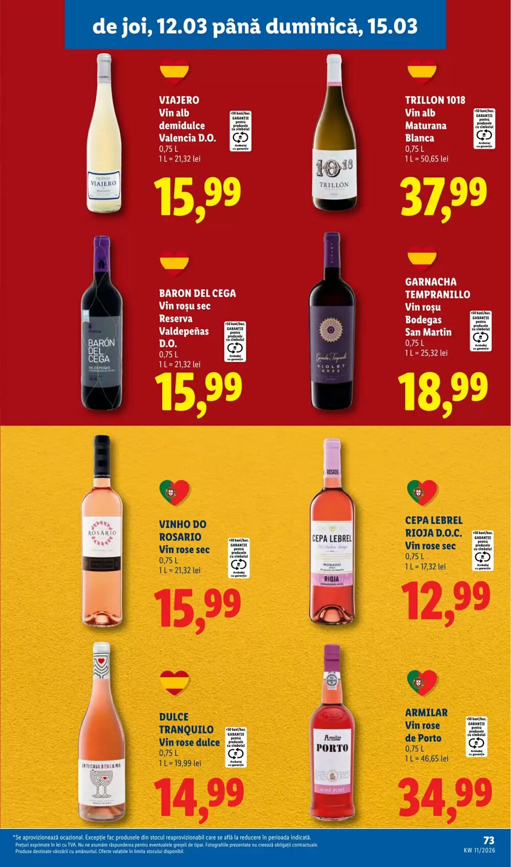 Catalogul cu oferte Lidl valabil de la 09.03.2026 - Pagina 73.