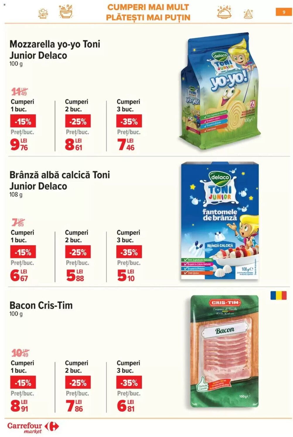 Catalogul cu oferte Carrefour Market valabil de la 09.03.2026 - Pagina 12.