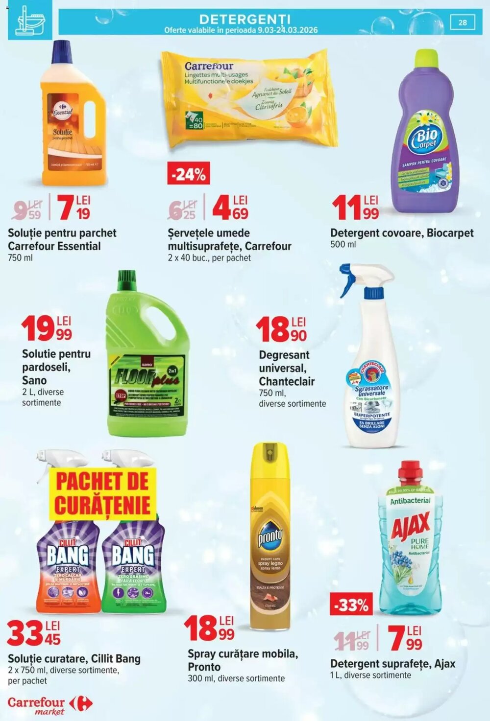 Catalogul cu oferte Carrefour Market valabil de la 09.03.2026 - Pagina 33.