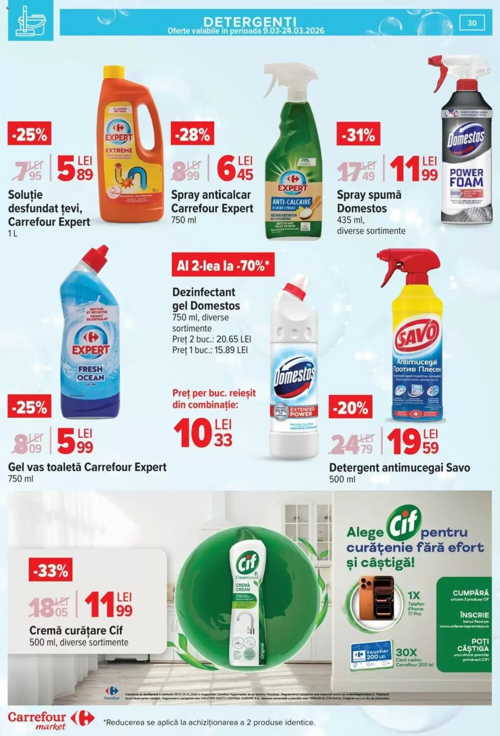 Catalogul cu oferte Carrefour Market valabil de la 09.03.2026 - Pagina 35.