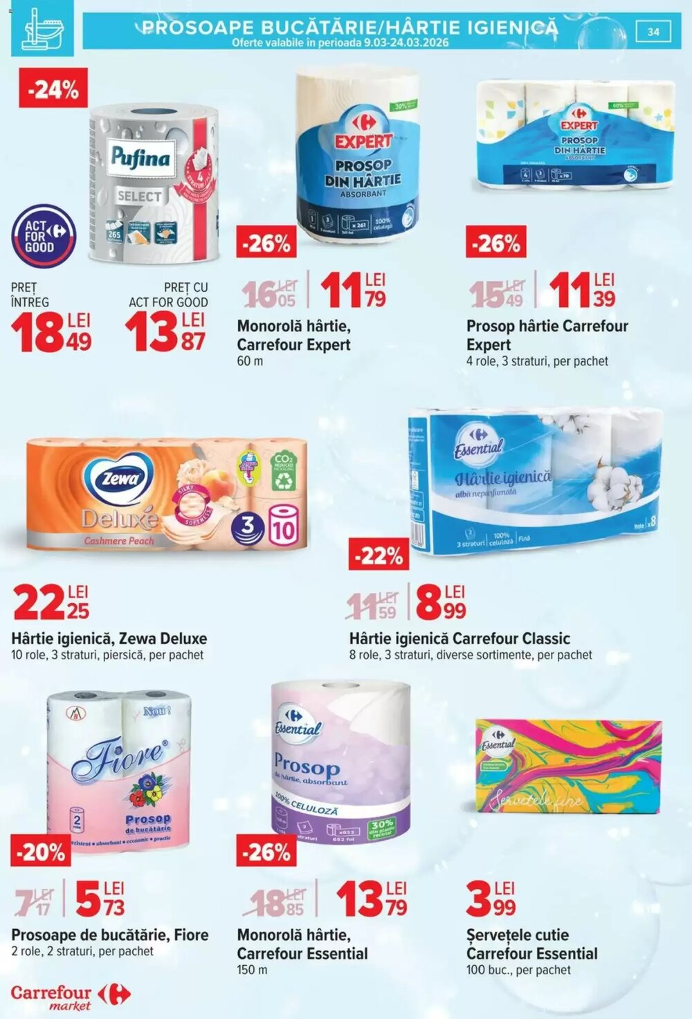 Catalogul cu oferte Carrefour Market valabil de la 09.03.2026 - Pagina 40.