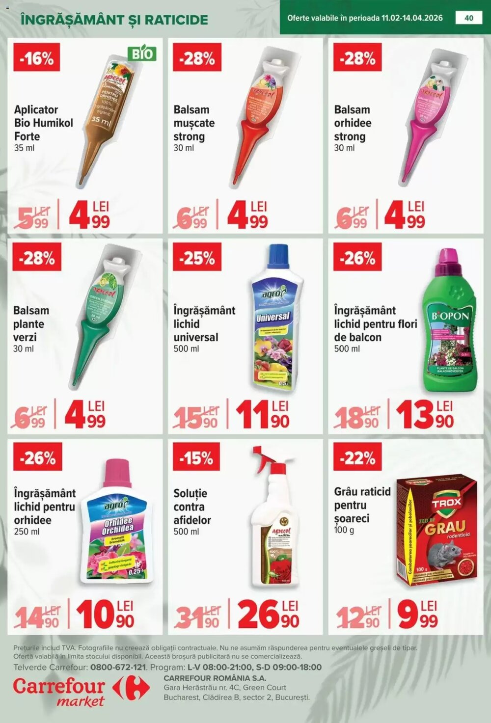 Catalogul cu oferte Carrefour Market valabil de la 09.03.2026 - Pagina 46.