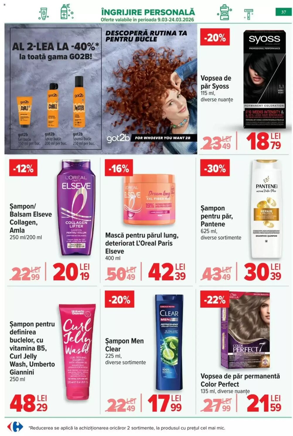 Catalogul cu oferte Carrefour valabil de la 09.03.2026 - Pagina 40.