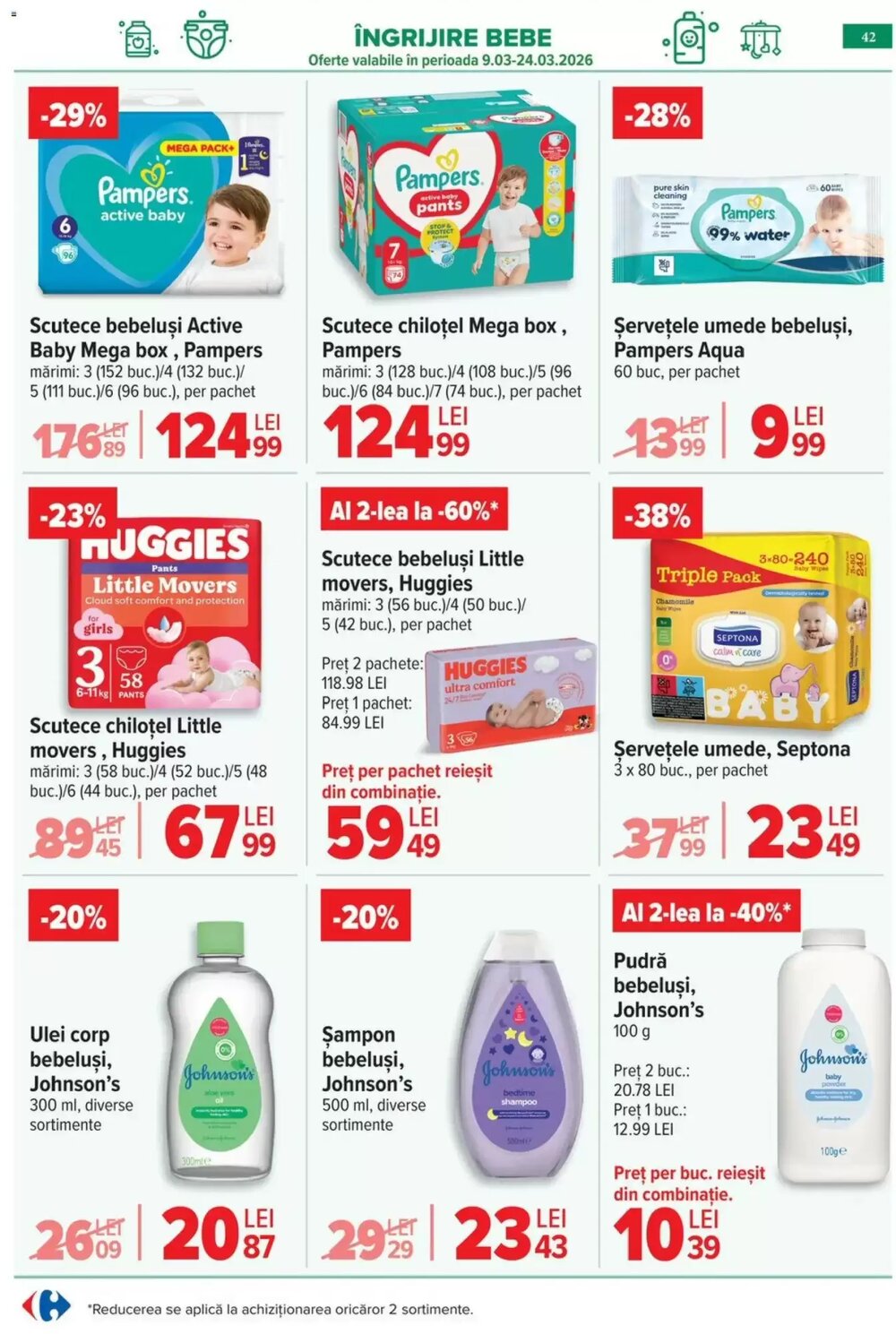 Catalogul cu oferte Carrefour valabil de la 09.03.2026 - Pagina 45.