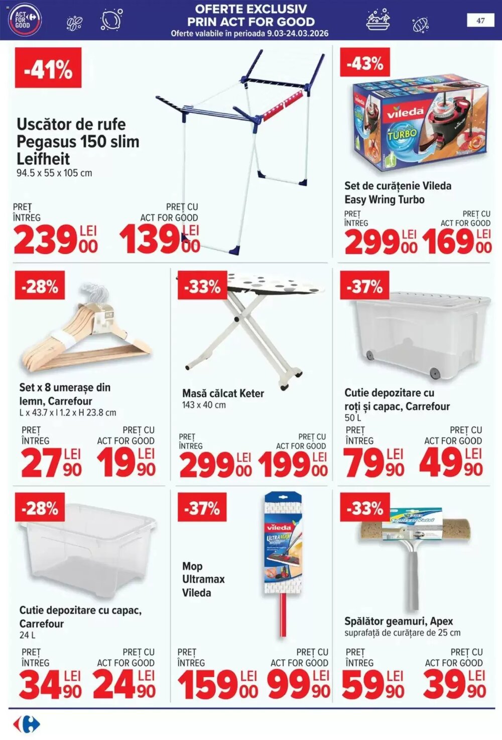 Catalogul cu oferte Carrefour valabil de la 09.03.2026 - Pagina 50.